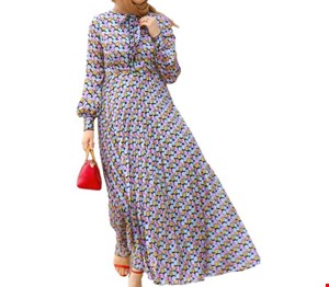 پیراهن زنانه بلند شش ضلعی